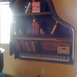 piano shelf