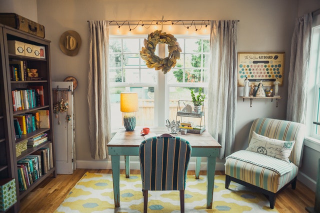 A home office to show you are ready to move to a larger home.
