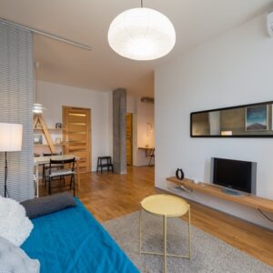A small living room.