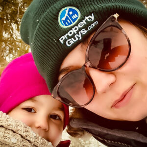 Kaitlyn Smith and child